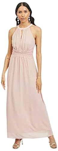 Vila Kobiety Vimilina Maxi Dress - Noos Sukienka, Blada Mauve, 40