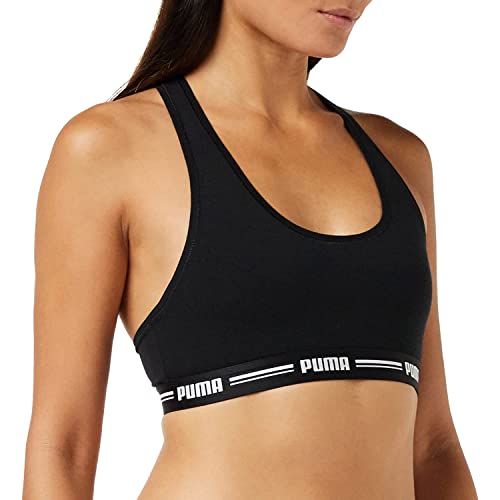 PUMA Iconic Racer Back Top damski, czarny, M