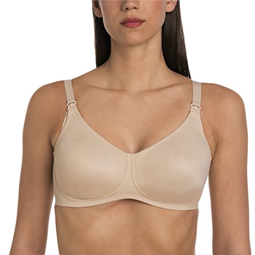 Anita Maternity Damski biustonosz ciążowy Basic, beżowy (Desert 753), 80C
