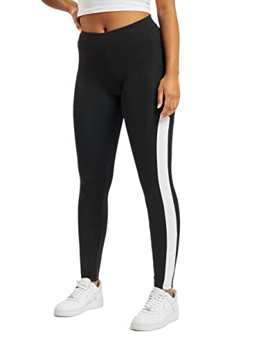 Urban Classics Legginsy damskie z kieszenią na telefon komórkowy i wstawkami z siatki
