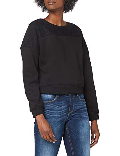 Urban Classics Damska bluza oversized Lace Inset Crew