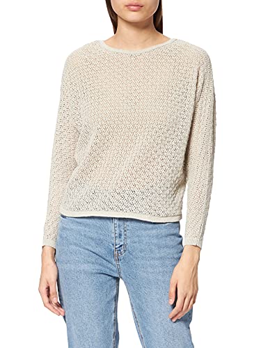ONLY Onlronya Life L/S Back KNT Noos sweter damski, Kamie? Pumeksowy, M