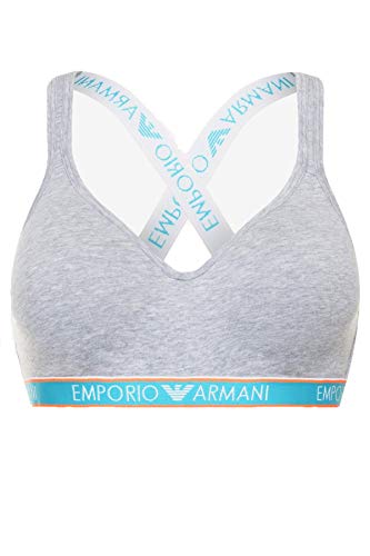 Emporio Armani Visibility-Iconic damska opaska z logo Padded Bra Bra