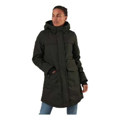 ONLY Damska kurtka jednokolorowa parka, Peat, XS