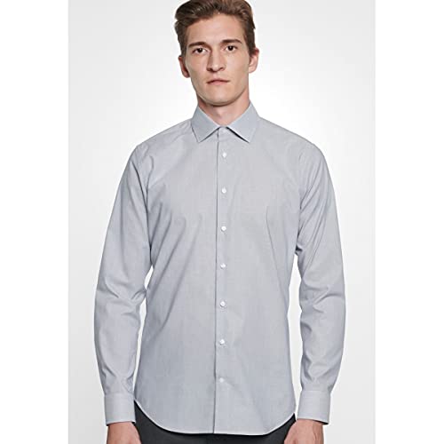 Seidensticker Męska koszula biznesowa – w paski, elegancka koszula z kołnierzem typu kent i wysokim komfortem noszenia – krój X-Slim Fit – długi rękaw – 100% bawełna