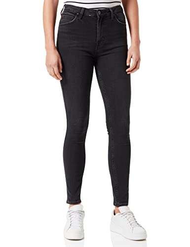 Lee Dżinsy damskie Ivy Skinny, Czarny (sprany czarny li), 26W / 31L