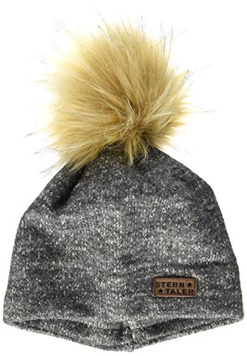 Sterntaler Czapka dziecięca uniseks, szare żelazo, 49 cm