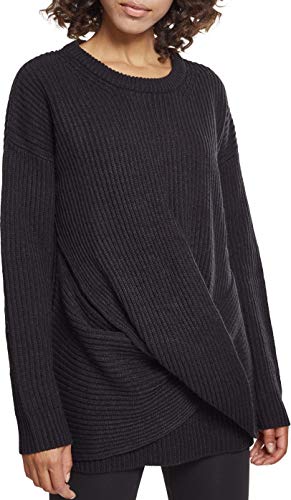 Urban Classics Damska bluza z kapturem, czarny (Black 00007), XL