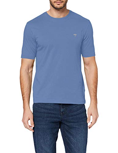 FYNCH-HATTON Męski T-shirt Basic, niebieski (Pacific 623), 3XL
