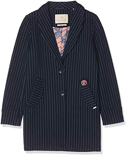 Scotch & Soda Dziewczęca dopasowana kurtka w jakości Bonded, Wielokolorowy (Combo U 600), 104 cm