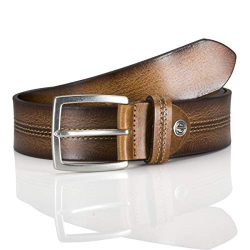 Lindenmann Pasek męski 1000379-022-115 pasek męski, brązowy, 115