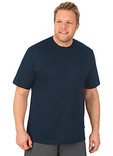 Trigema T-shirt męski Deluxe bawełna, grantowy, 4XL