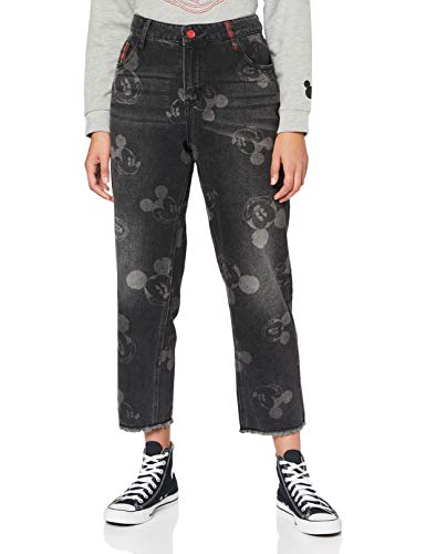 Desigual Denim_Mery dżinsy damskie, czarny, 32