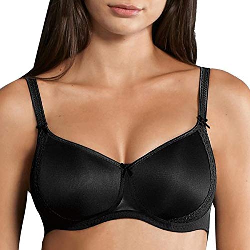 Rosa Faia Damski biustonosz z miękką miseczką Lace Rose, czarny (schwarz 001), 95D
