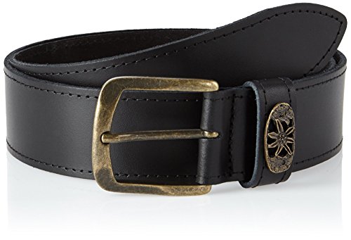 Werner Trachten Pasek do stroju ludowego, uniseks, Czarny (czarny 300), 105