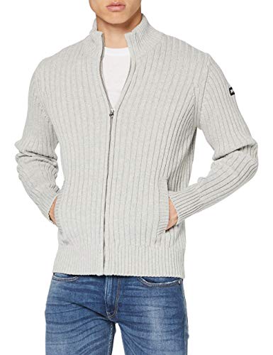 Schott NYC sweter męski, Hea L.grey, M