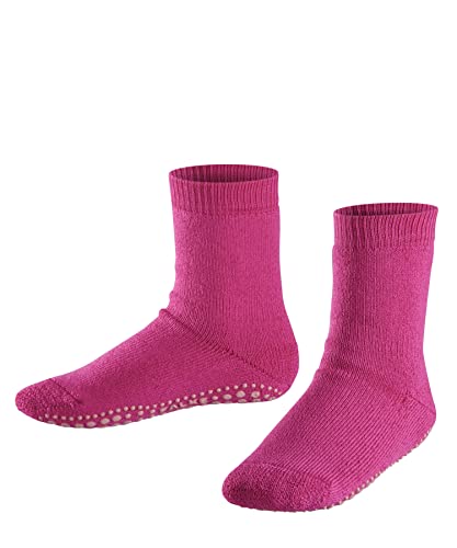 FALKE Kapcie dziecięce unisex Catpads, bawełna wełna, 1 para, różowe (Gloss 8550), 35-38, Rosa Gloss 8550, 10 lat