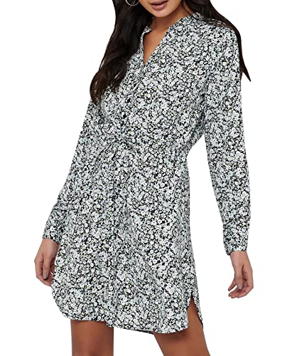 Only Kobiety Onlcory L/S Wvn Noos Sukienka, Night Sky 2, XS