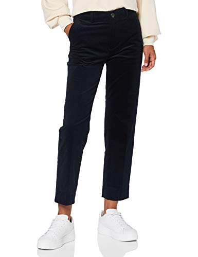 Scotch & Soda Damskie spodnie Abott-Chino Regular Fit, ze stretchem bawełnianym, Night 0002, 28W x 32L