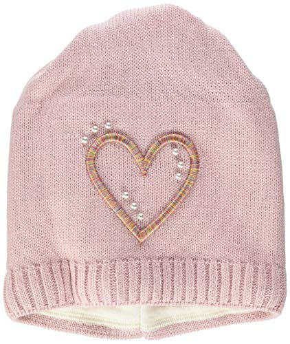 Sterntaler Dziewczęca czapka z dzianiny dla niemowląt i małych dzieci, Rosa, 51 cm