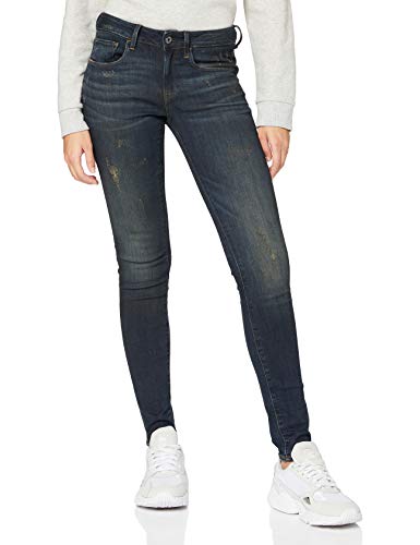 G-STAR RAW Dżinsy damskie 3301 Deconstructed Mid Waist Skinny