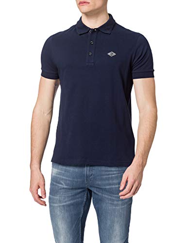 Replay Męska koszulka polo, 186 Blue, XS