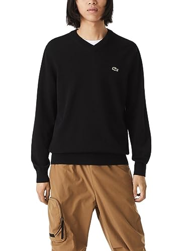 Lacoste sweter męski, Noir, 6XL