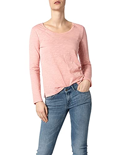 Marc O'Polo 215552191 Koszulka z długim rękawem Kobiety, różowy (Strawberry Cream 612), XXS