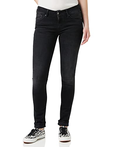 Kings of Indigo Juno dżinsy damskie, niebieski (Black Worn in 6103), 31W x 32L