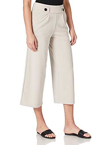 JdY Jdyggo New Ancle Pants JRS Noos spodnie damskie, Chateau Gray/Detail:black Buttons, XXL