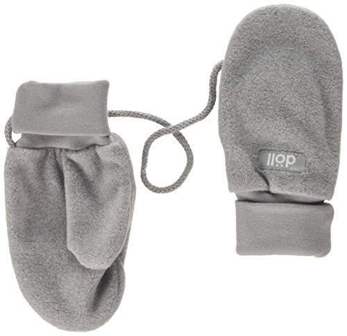 Döll Dziewczęce rękawiczki z flauszu, szary (light gray melange 8100), Noworodki (Producent rozmiar:0.5)
