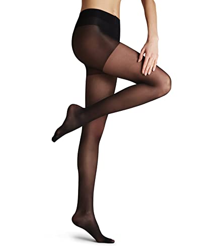 FALKE Kobiety Rajstopy Energize 15 DEN W TI Superprzezroczysty 15 Den kompresyjne 1 Para, Czarny (Black 3009), XL
