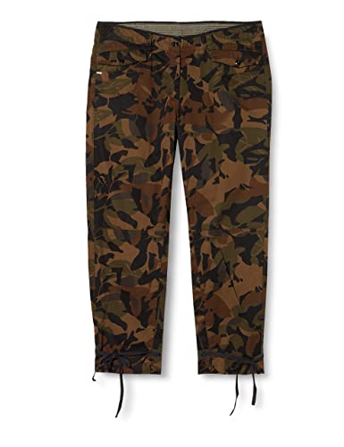 G-STAR RAW Spodnie damskie Army Radar Boyfriend Strap Pants, Wielokolorowy (Wild Olive/Forest Night Ao D14687-b426-a669), 36
