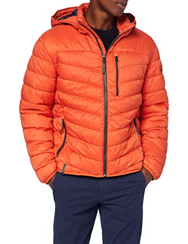 Camel Active Męska Kurtka Pikowana 4308804E5254, Pumpkin, 26