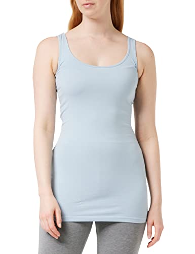 VERO MODA Damski tank top VMMaxi My Soft Long Basic damski top, Niebieska mg?a, XS