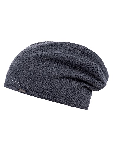 Capo Damska czapka dzianinowa Knit Cotton Beanie, szary (Grey 5), jeden rozmiar