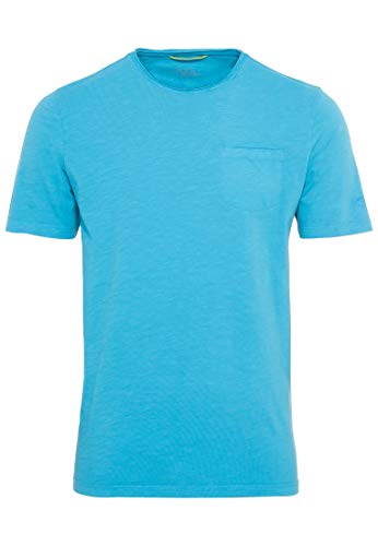 Camel Active T-Shirt Męski z Rękawami do Łokci, Blue T31, Xl