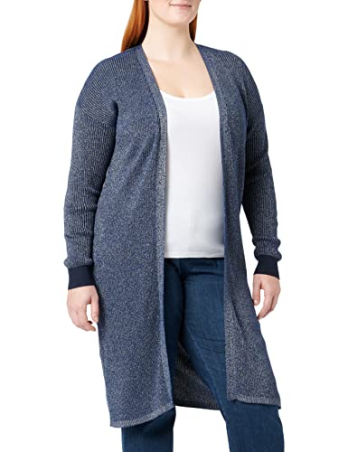 Scotch & Soda Damska koszulka z dzianiny z dzianiny Lurex o dłuższej długości, (Combo Z 0605), M