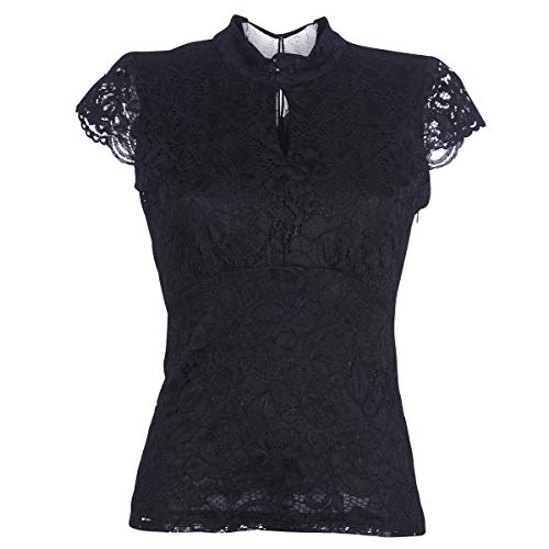 Morgan Damska koszulka Dentelle Dnema T-shirt