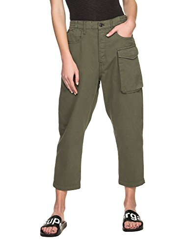 G-STAR RAW Damskie spodnie chłopięce Tendric 3D średnia talia, Zielony (Lt Hunter 9497-8165), 26W x 32L