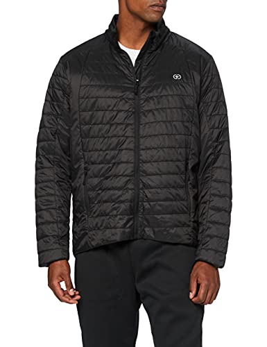Damartsport Męska kurtka puchowa Doudoune Light Déperlante Randonnée Thermolactyl, czarny (czarny 46959-17010)., S