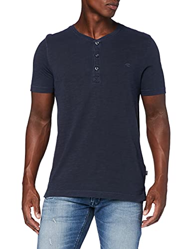 camel active T-shirt męski 4094749T04, niebieski (Night Blue), S