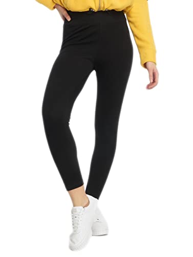 Urban Classics Damskie legginsy z wysokim stanem, czarny (Black 00007), 3XL