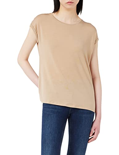 VERO MODA Damski T-shirt Vmava Plain Ss Top Ga Noos, Nomad, XL