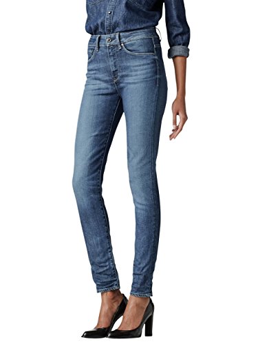 G-Star Raw dżinsy damskie typu skinny 3301, bardzo wysoka talia, super skinny