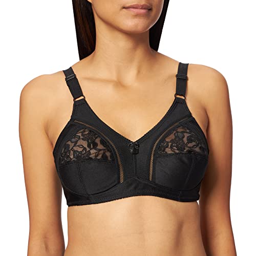 Sassa Damski biustonosz Soft-bh Funktion na co dzień, Czarny (Schwarz 00500), 75C