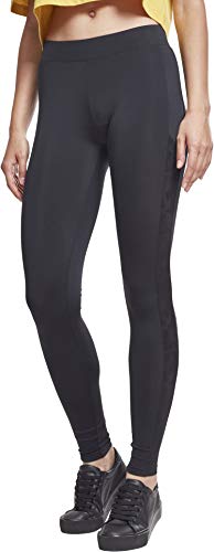 Urban Classics Damskie legginsy żakardowe w paski