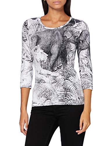 Cavalli Class Donna t-shirt damski, czarny, 42 PL
