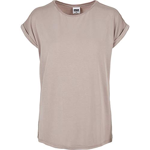 Urban Classics Damski kombinezon damski, krótki kombinezon z wiskozy, jednoczęściowy, z paskiem z wiskozy, rozmiary XS-XL, Duskrose, XS