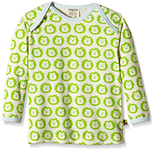 loud + proud Bluza dziecięca uniseks, Zielony (Lime Li), 122/128 cm